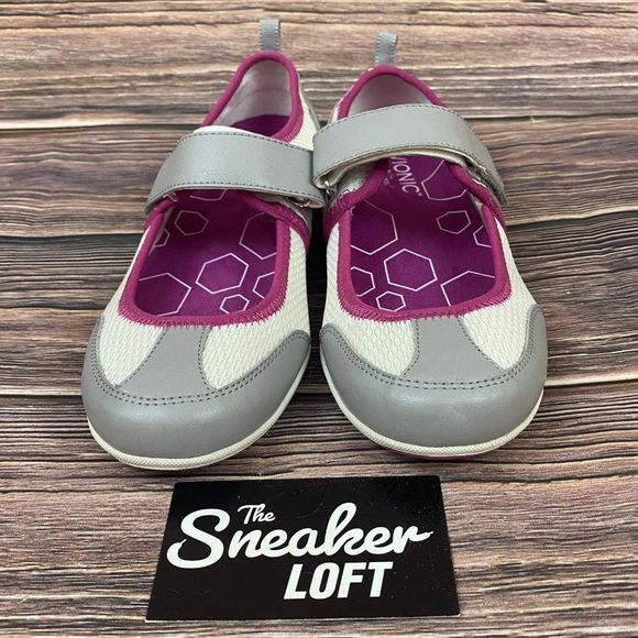 Vionic Ailie Mary Jane Mesh Athletic Shoes - Picture 2 of 8